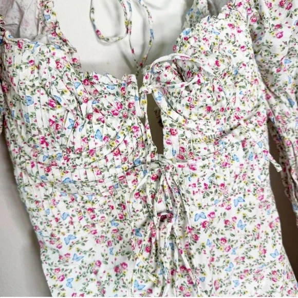 For Love and Lemons Lucca Mini Dress Medium - Picture 6 of 16